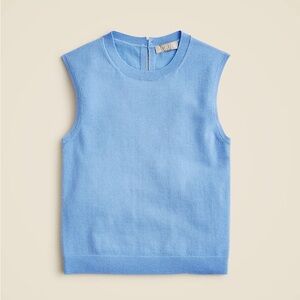 J. Crew • NWT • Featherweight cashmere-blend sweater shell